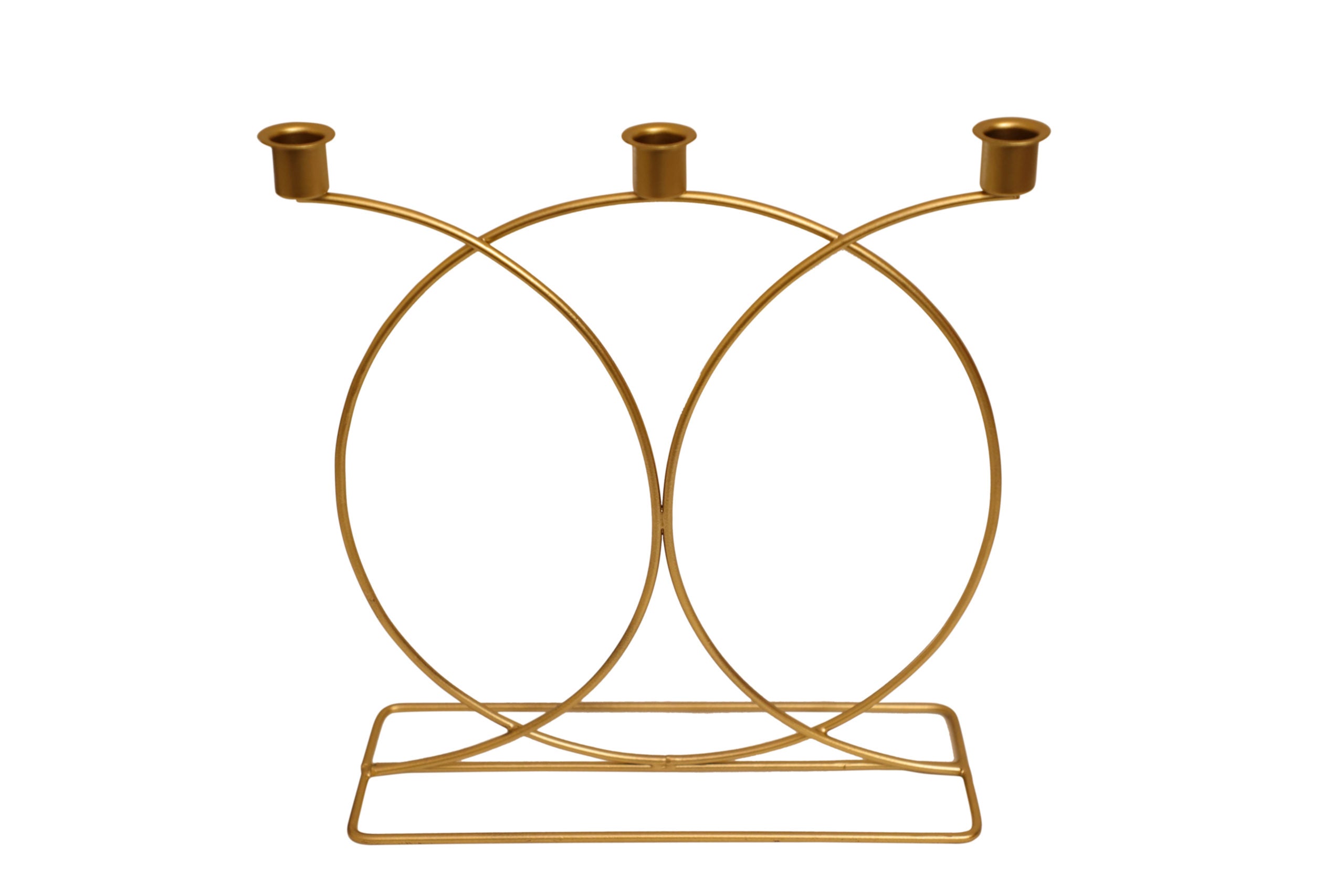 GOLDEN ARMS CANDLE HOLDER