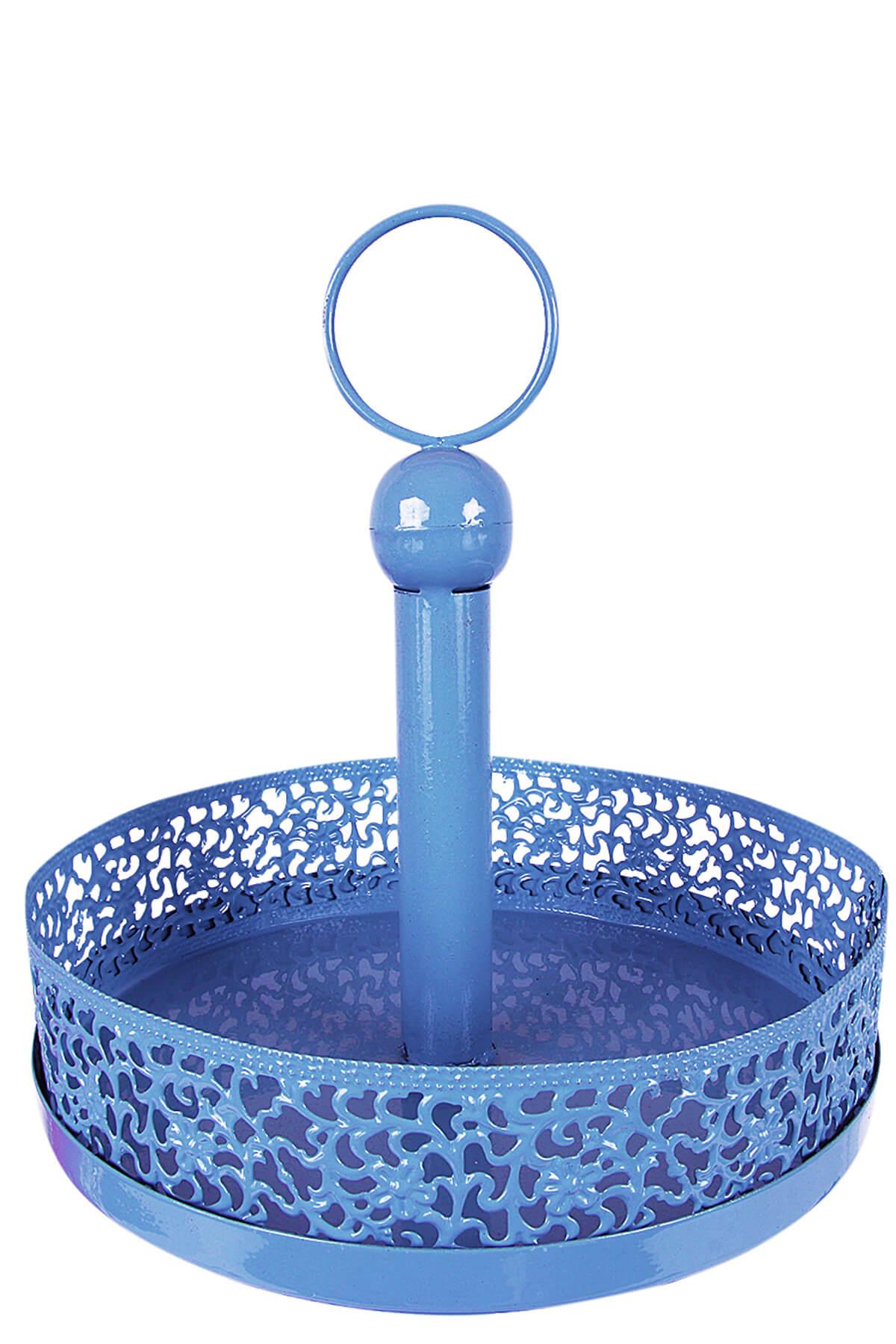 BLUE 3 TIER CAKE STAND