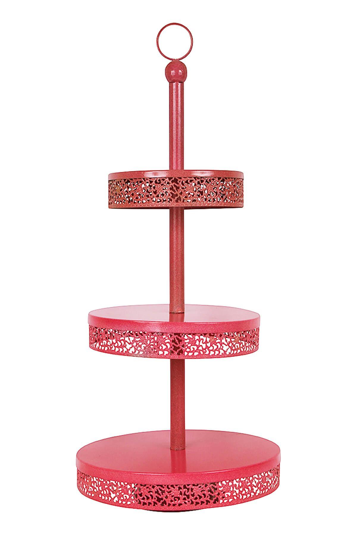 PINK 3 TIER CAKE STAND
