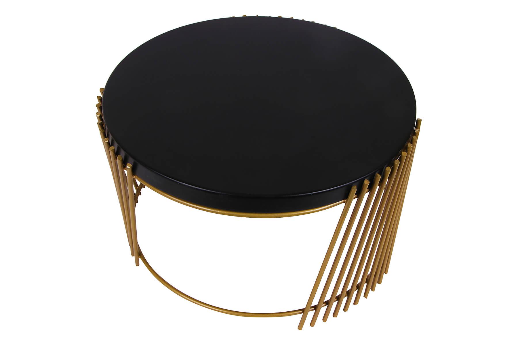 BLACK AND GOLD CAKE STAND