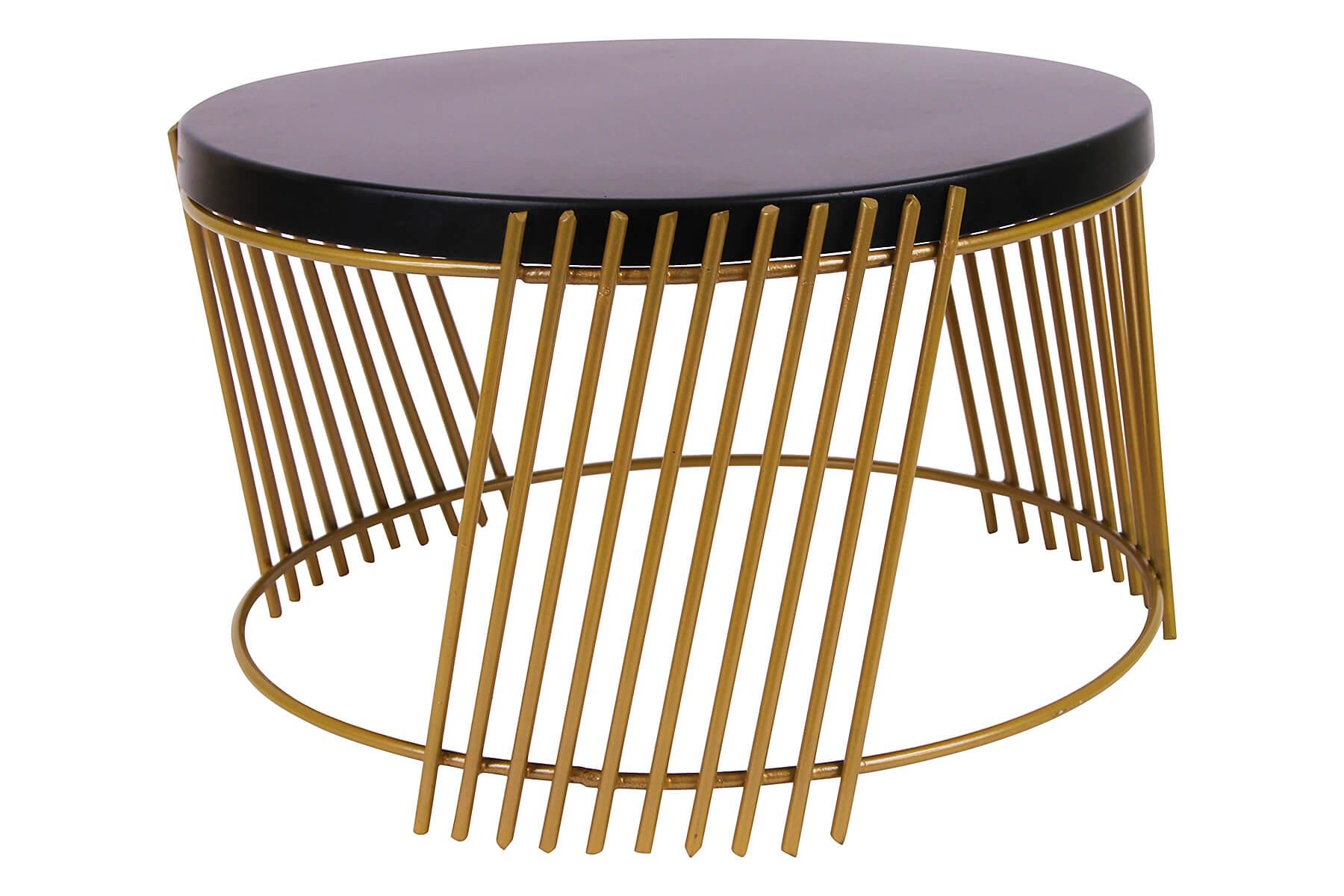 BLACK AND GOLD CAKE STAND