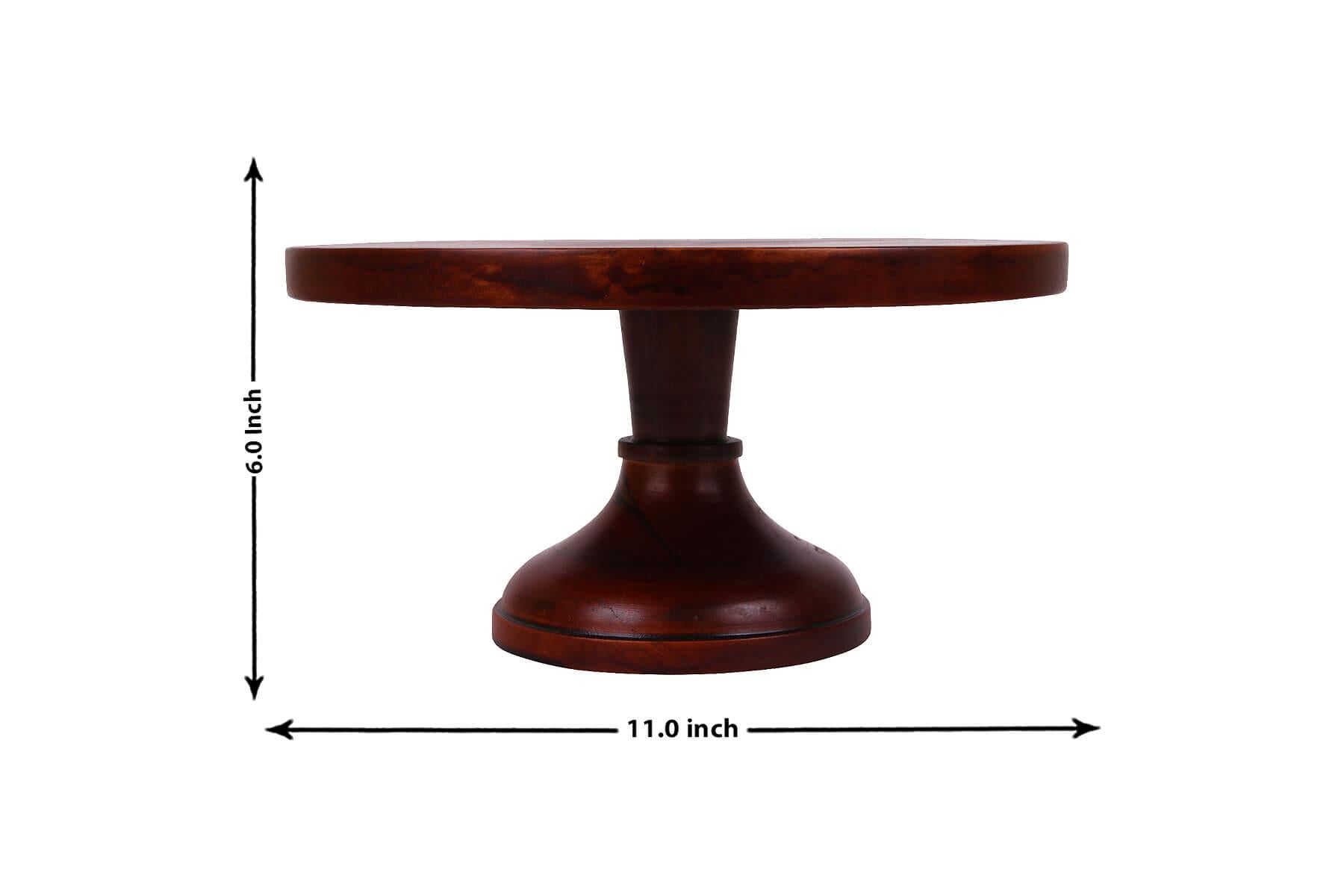 Wooden Cake Stand Decor