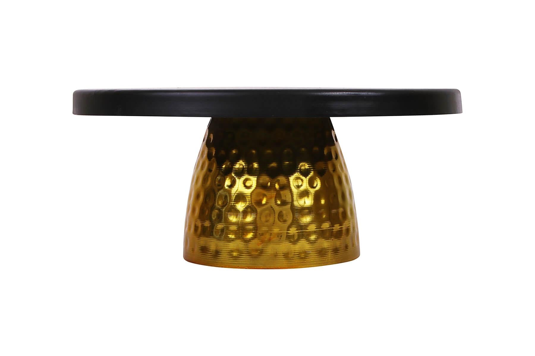 GOLDEN BASE CAKE STAND
