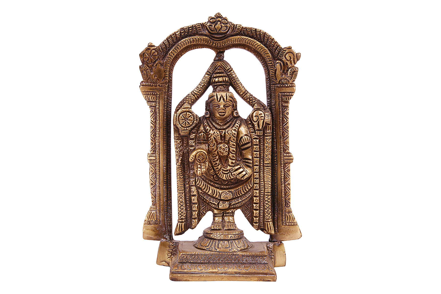 BRASS TIRUPATI BALAJI IDOL