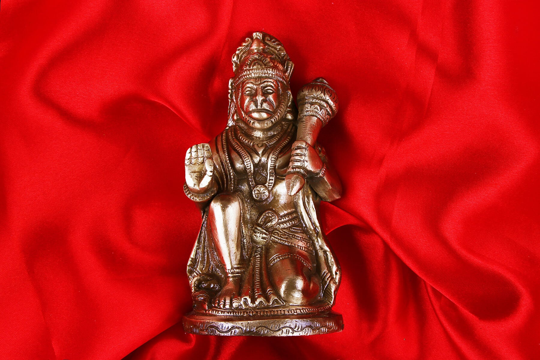 BRASS LORD HANUMAN IDOL