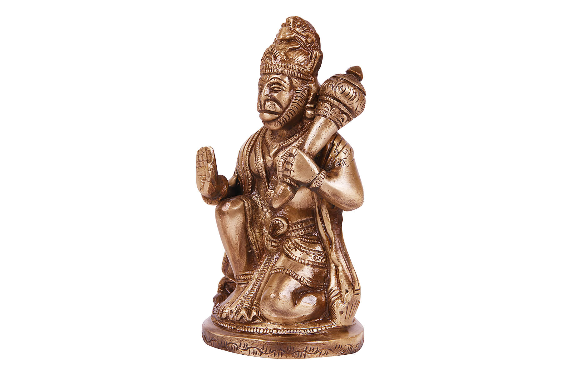 BRASS LORD HANUMAN IDOL