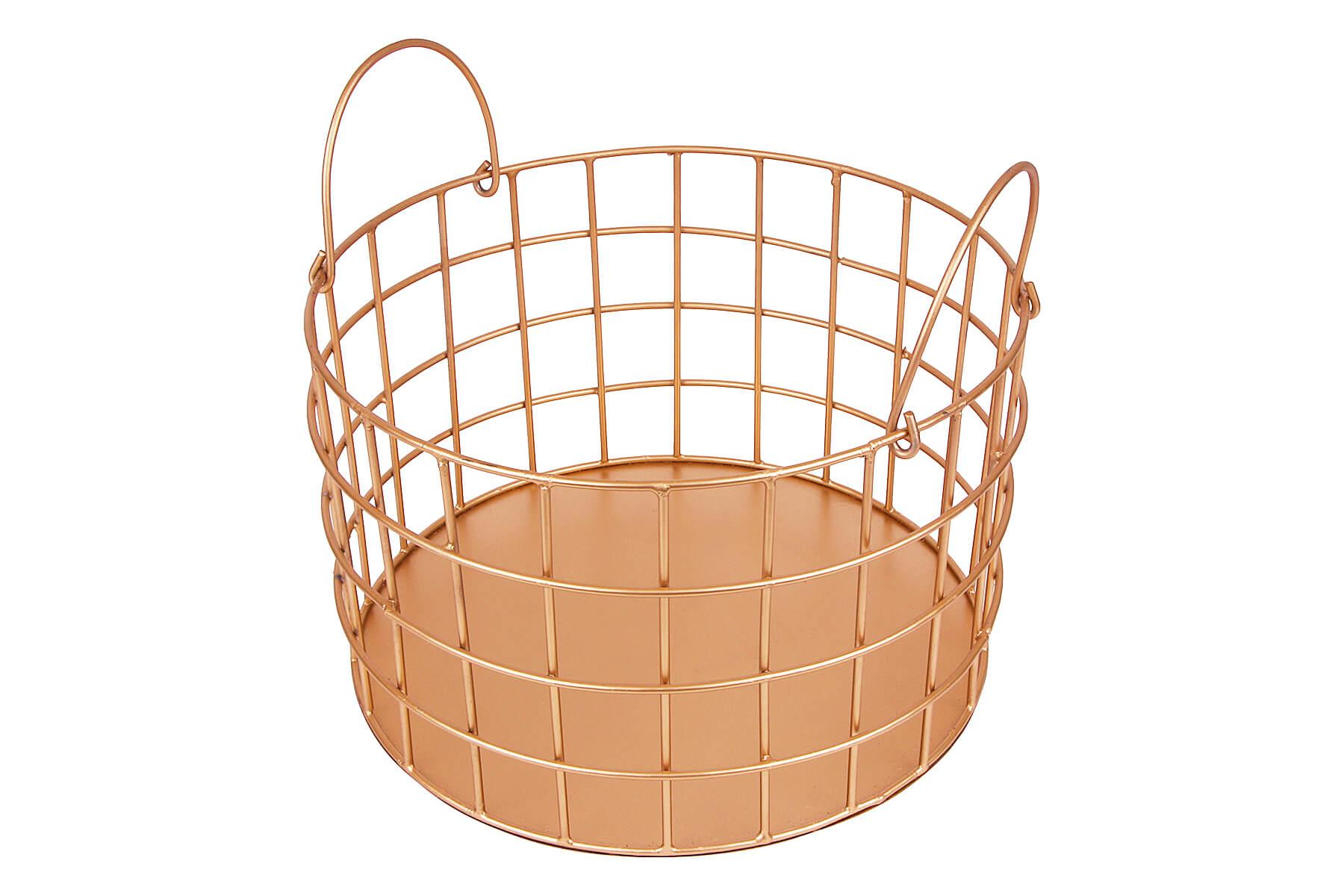 CHECK BASKET HAMPER