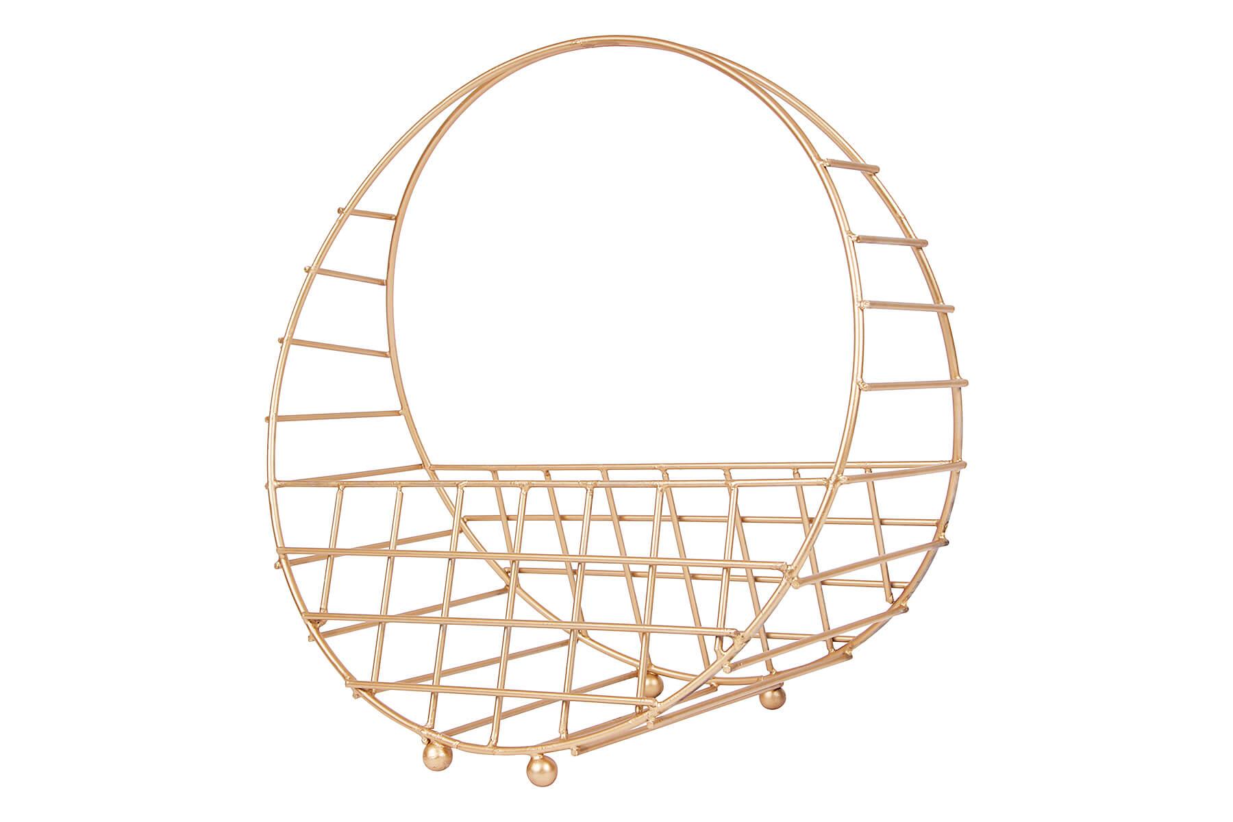ROUND HAMPER BASKET