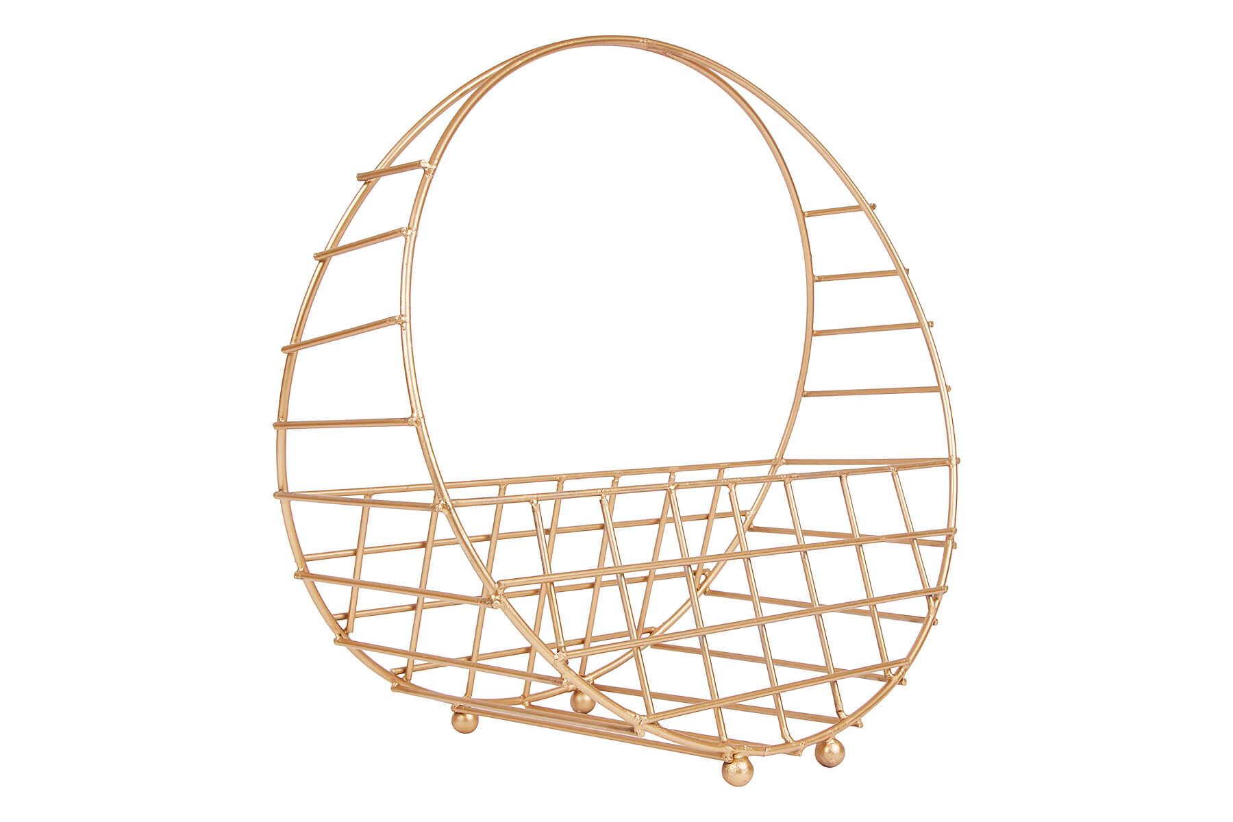 ROUND HAMPER BASKET