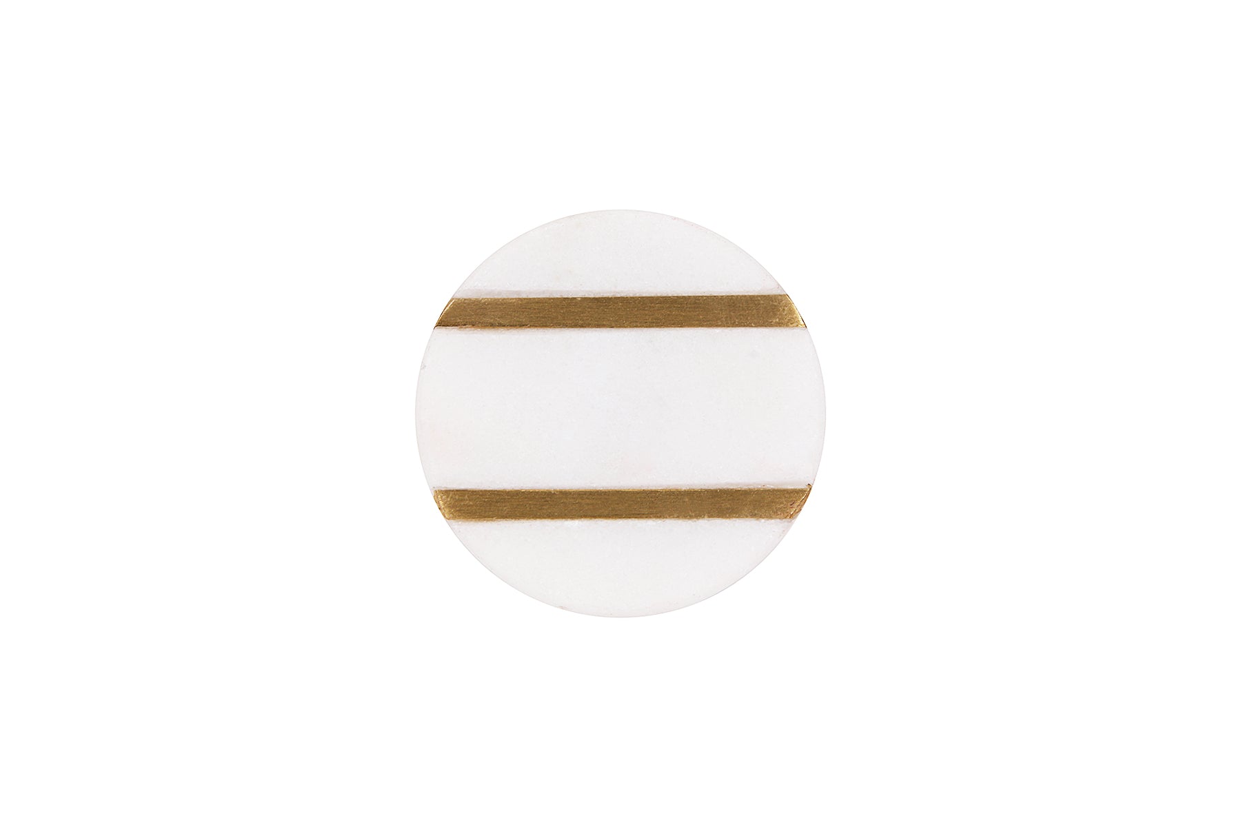 MARBLE KNOBS WITH BRASS INLAY FOR DRAWERS/CABINETS/ SET OF 4