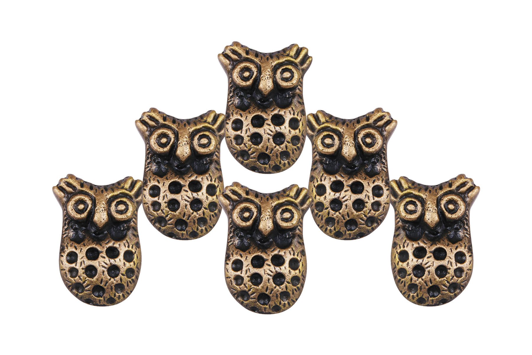 OWL KNOBS FOR DRAWERS/CABINETS/ SET OF 4