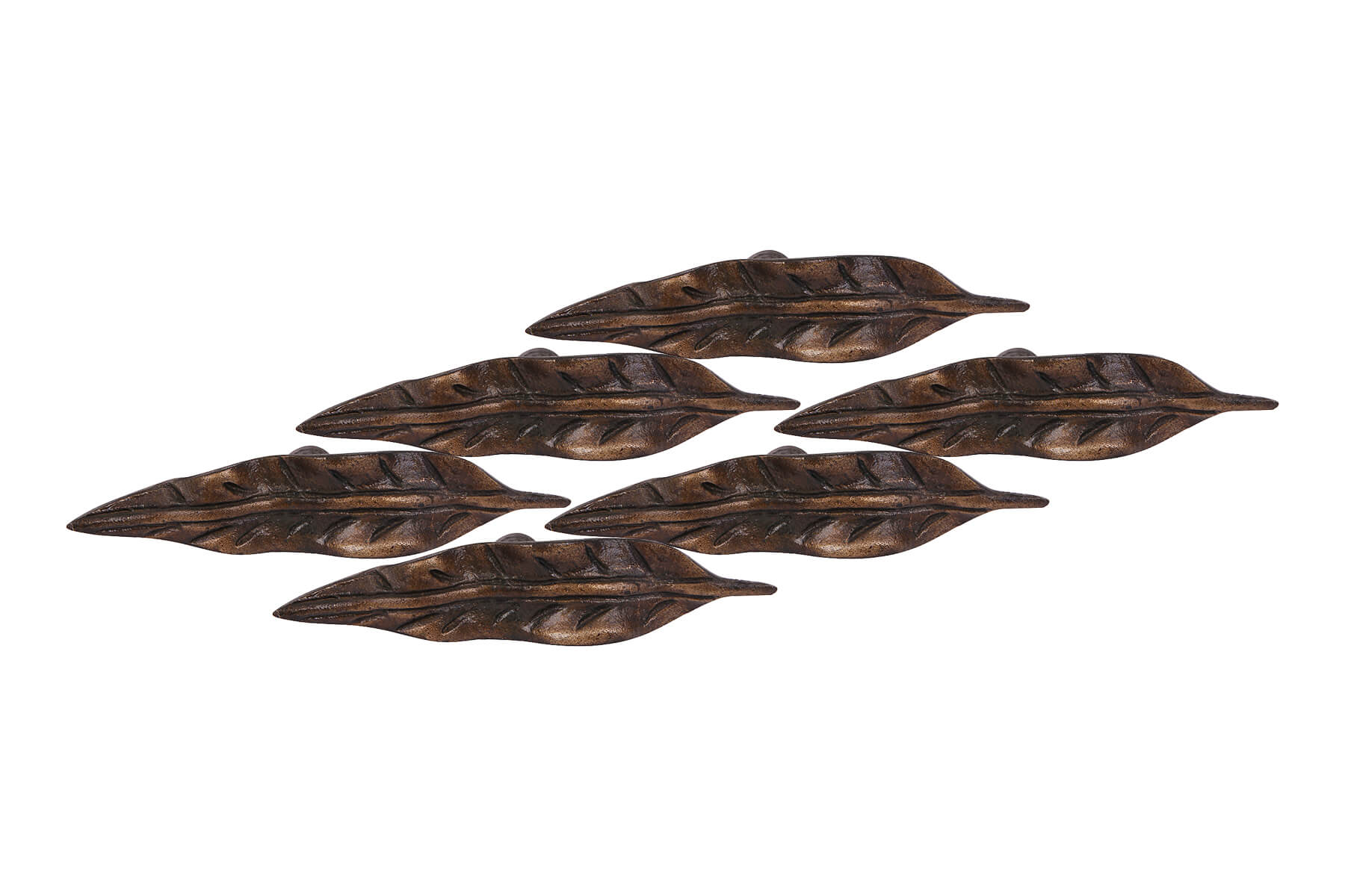 LEAF KNOBS FOR DRAWERS/CABINETS/ SET OF 4