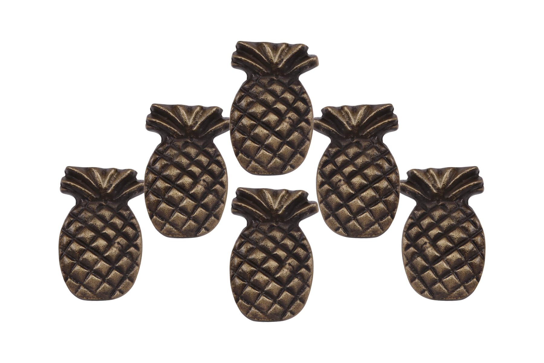 PINEAPPLE KNOBS FOR DRAWERS/CABINETS/ SET OF 4