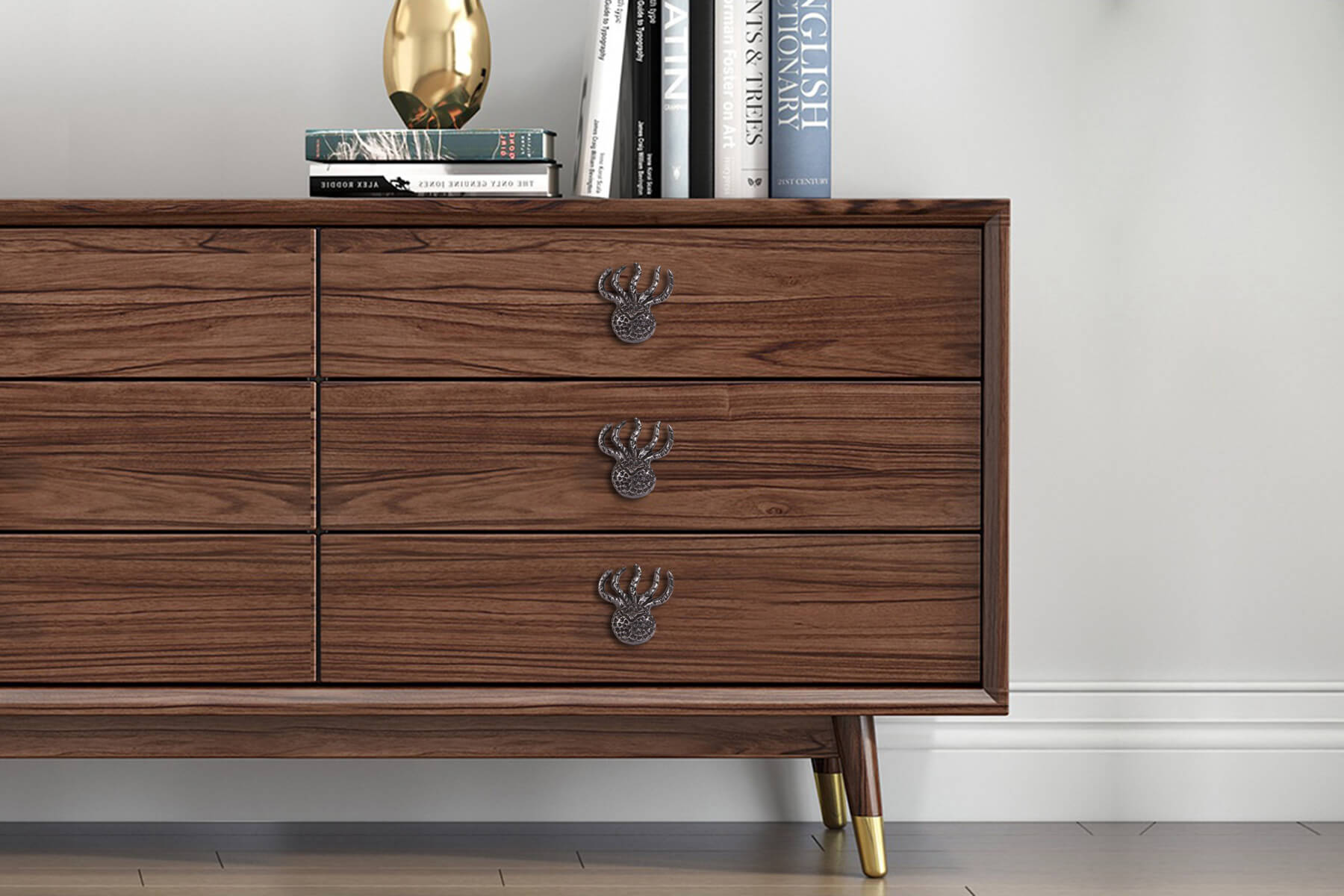 OCTOPUS KNOBS FOR DRAWERS/CABINETS/ SET OF 4