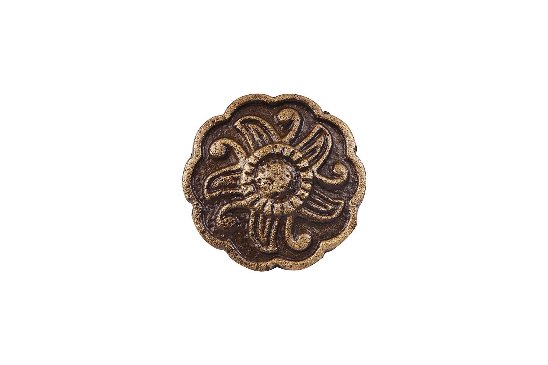 FLOWER-1 KNOBS FOR DRAWERS/CABINETS/ SET OF 4