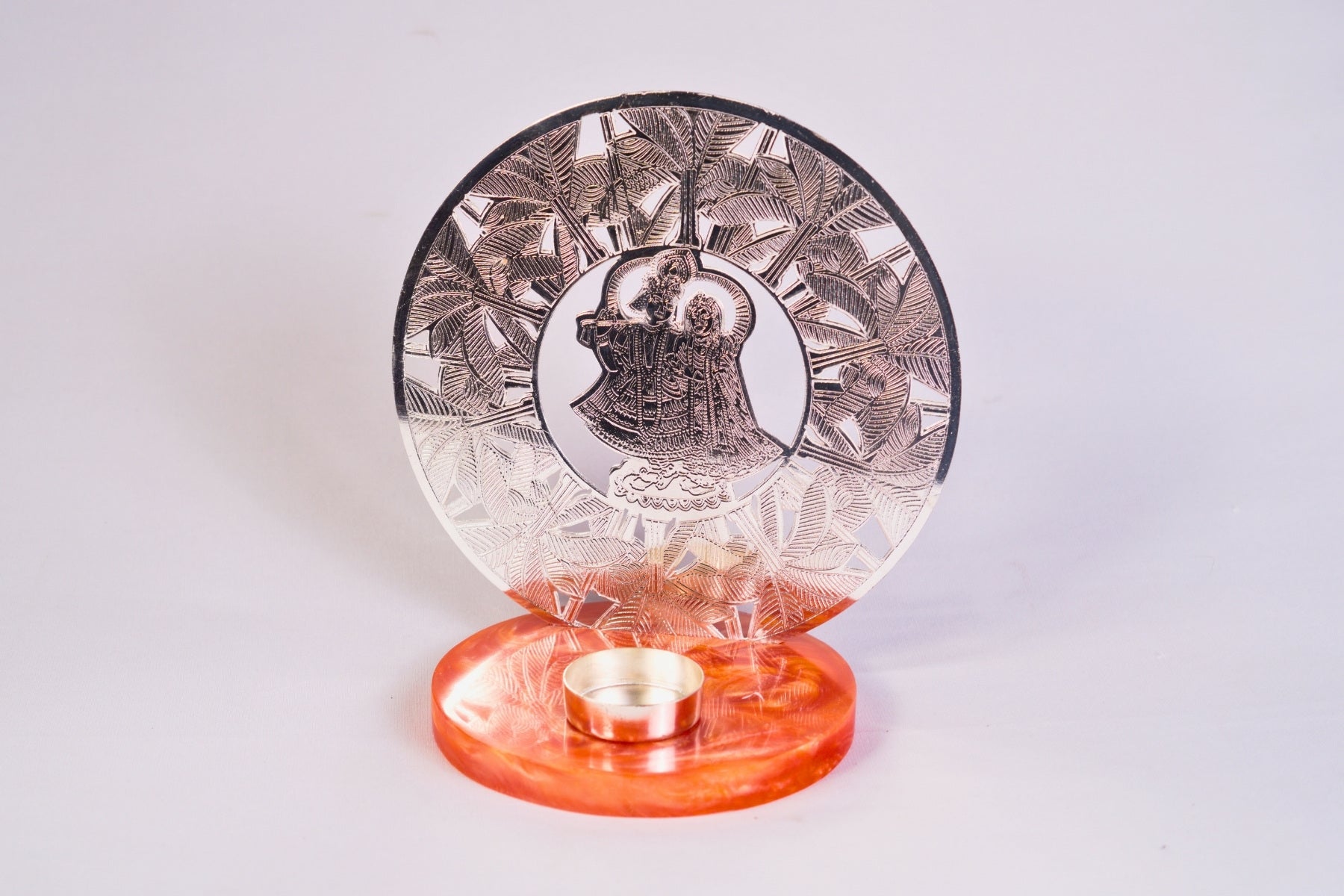RADHA KRISHNA TEALIGHT HOLDER FOR GIFTING & HOME DECOR