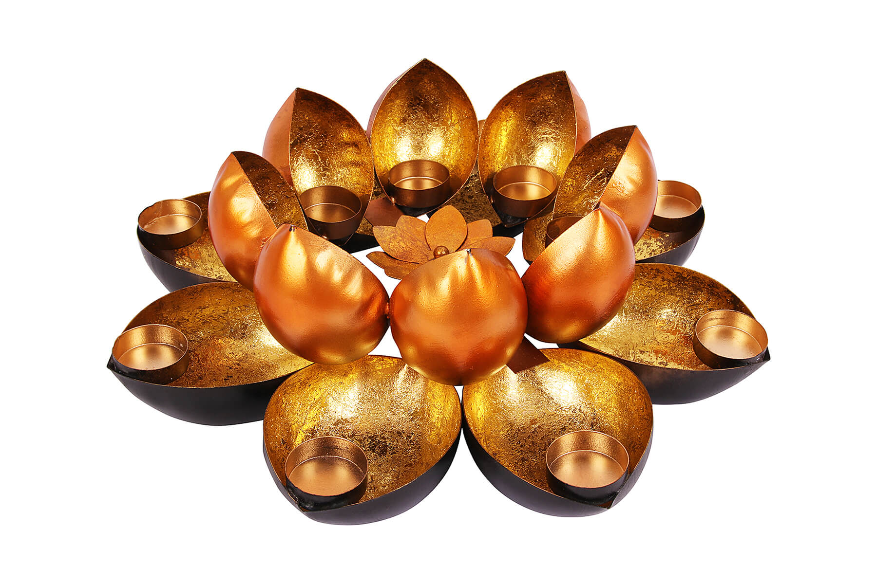16 TEALIGHTS HOLDER/TEALIGHT RANGOLI