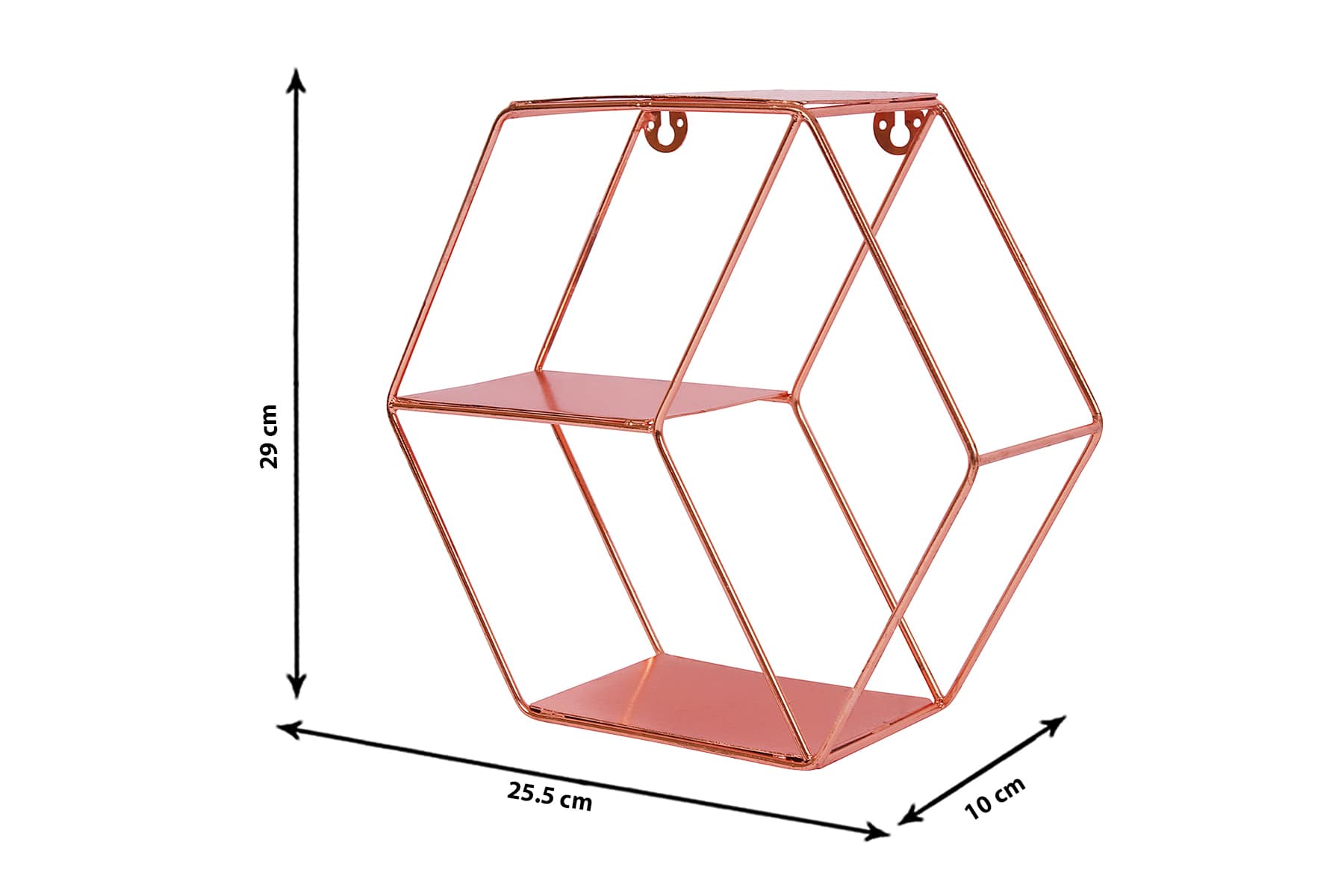 COPPER WALL SHELF