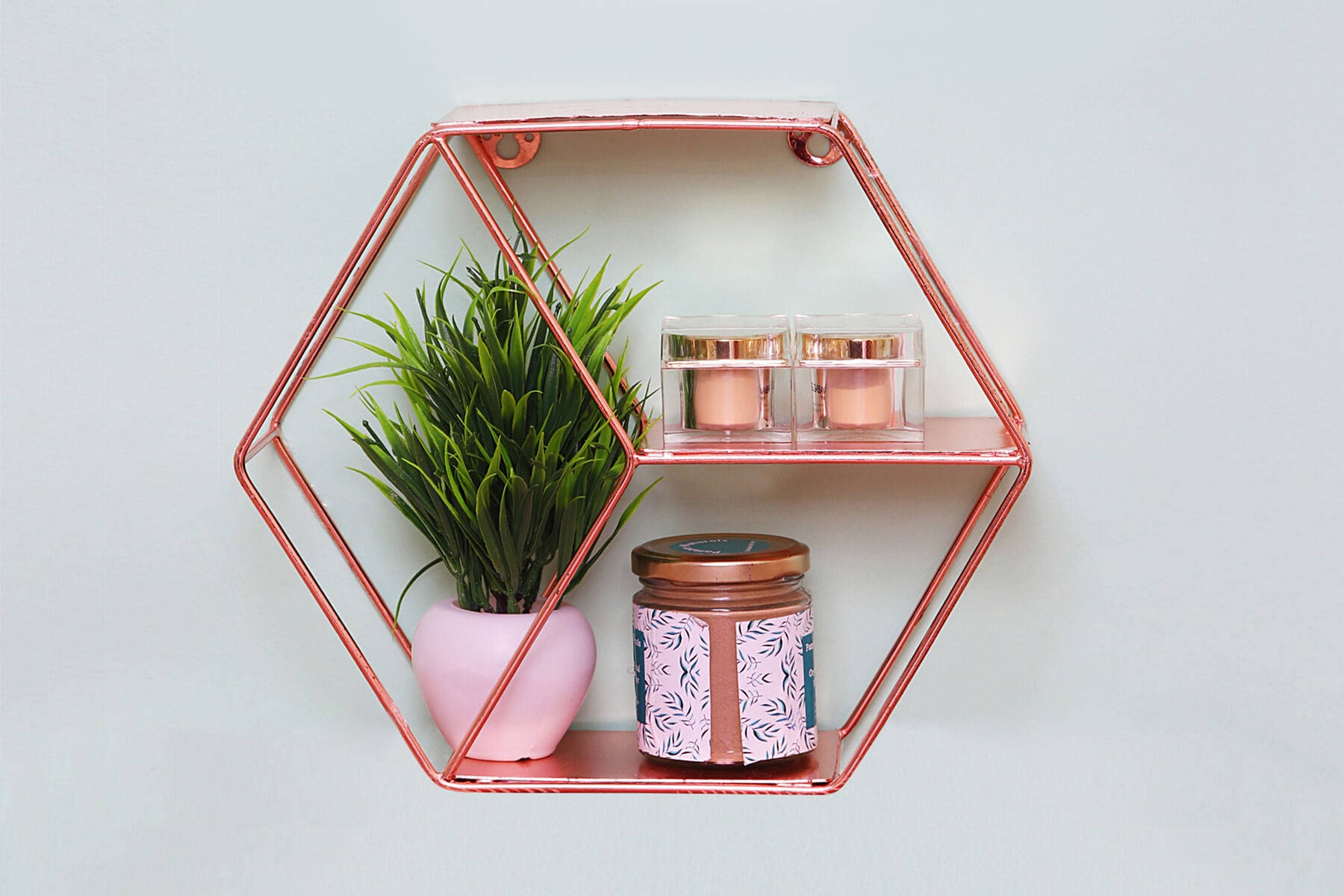 COPPER WALL SHELF