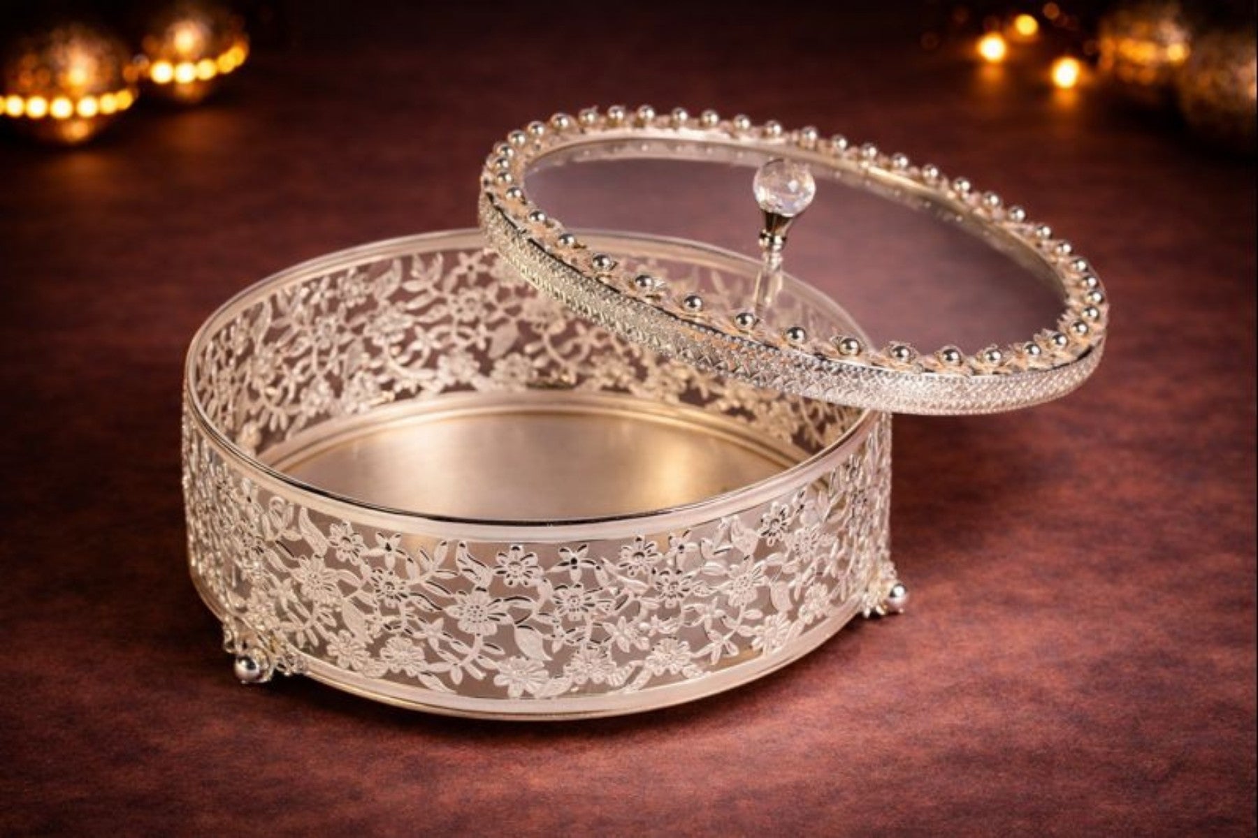 AABHA DRYFRUITS & SWEETS BOX FOR WEDDING GIFTING