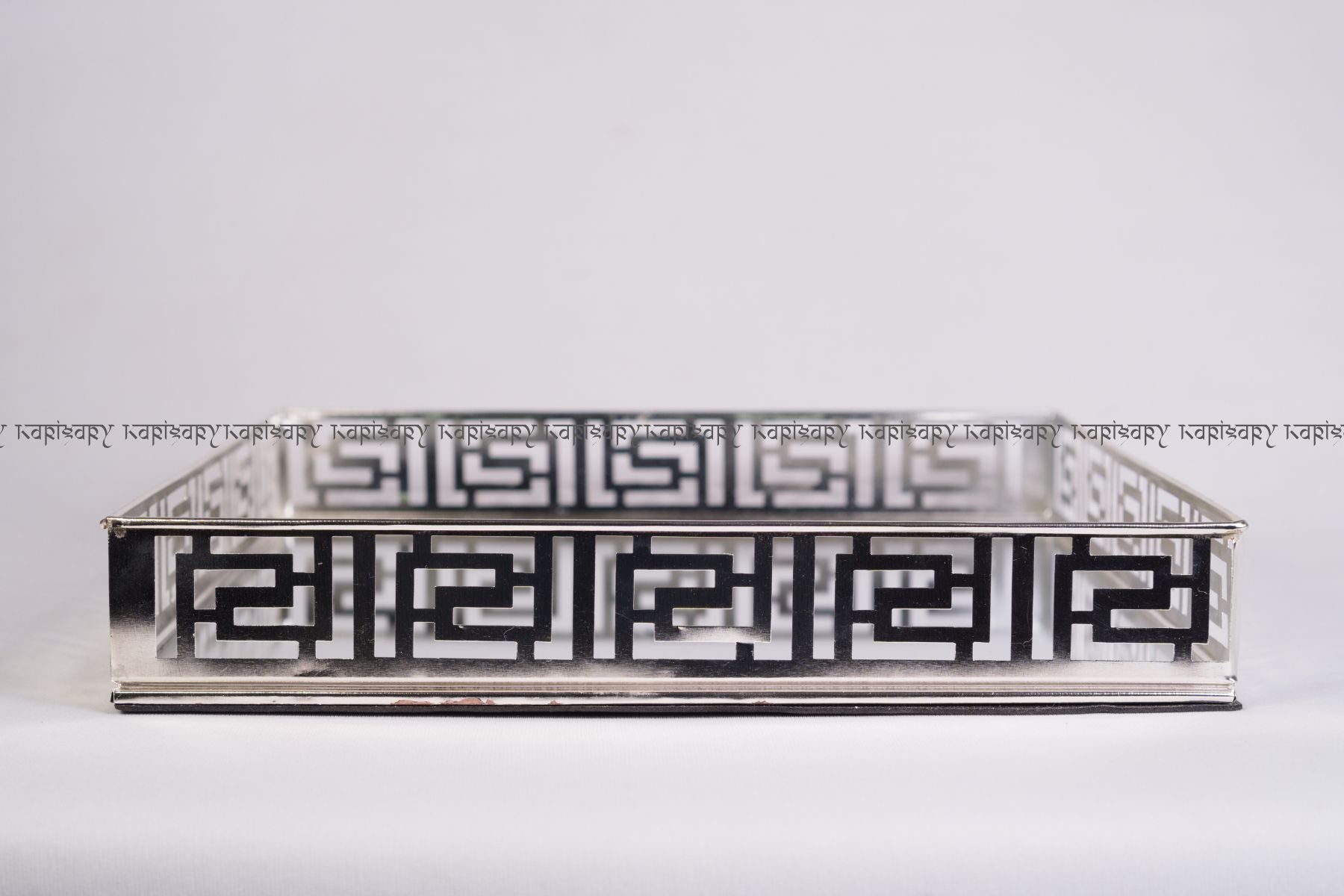 ACCENT TRAY WITH HANDCRAFTED BORDER FOR DÉCOR, GIFTING, TROUSSEAU & RETURN-FAVOUR PACKING (30cm length)