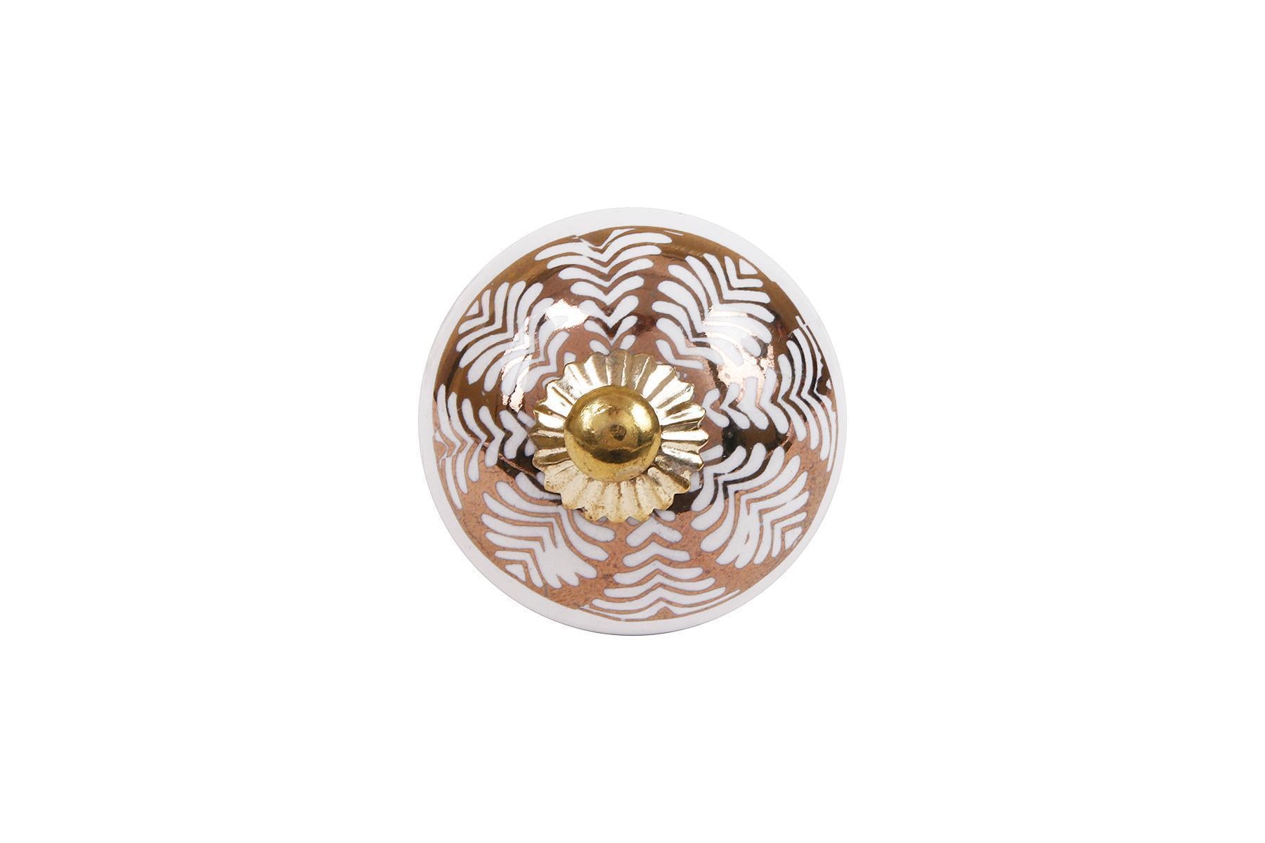 CERAMIC KNOBS FOR DRAWERS/CABINETS. SET OF 6