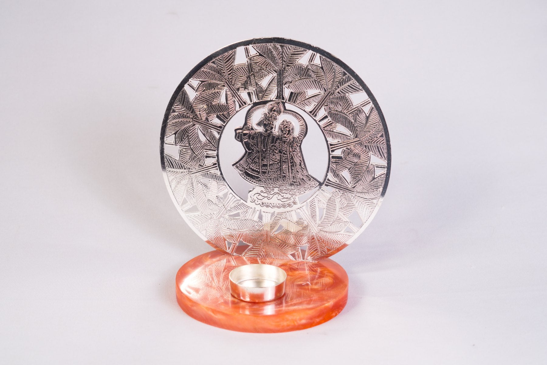 RADHA KRISHNA TEALIGHT HOLDER FOR GIFTING & HOME DECOR (PACK OF 4)
