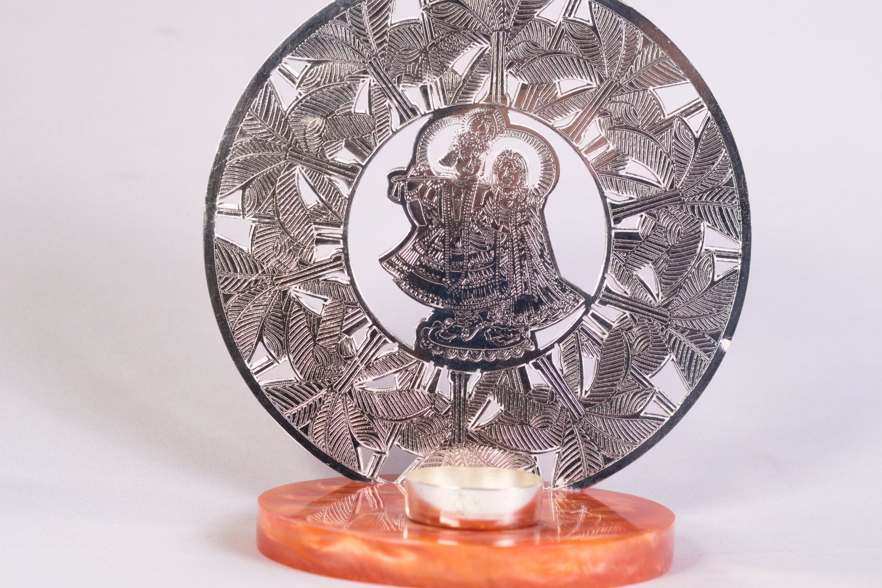 RADHA KRISHNA TEALIGHT HOLDER FOR GIFTING & HOME DECOR (PACK OF 4)
