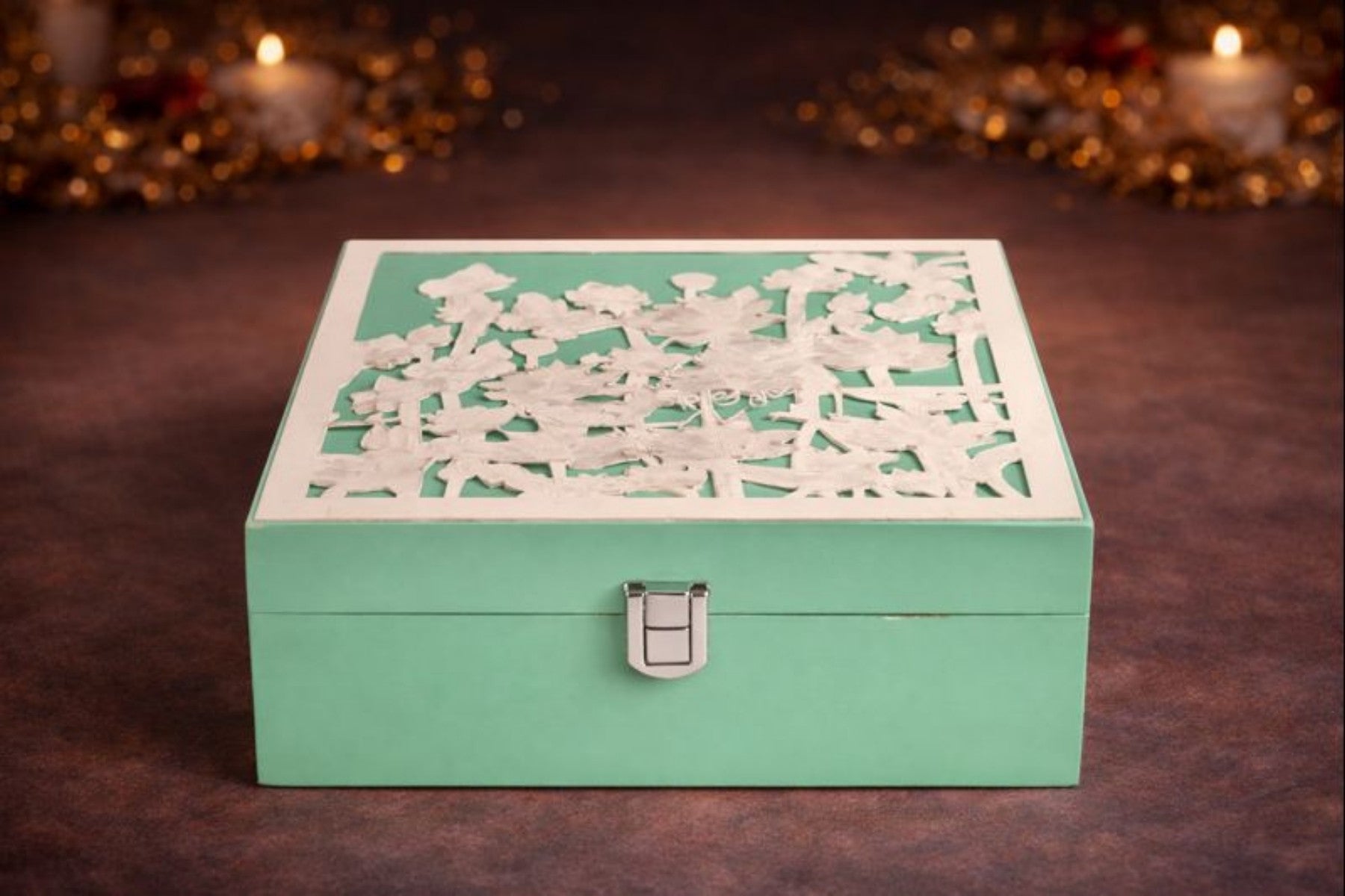 LUXURY WOODEN GIFTING BOX FOR SWEETS, CHOCOLATES & JEWELRY