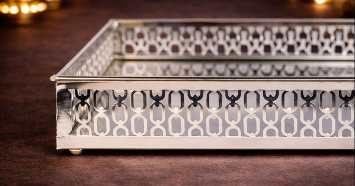 Home decor trays for adding charm to living space