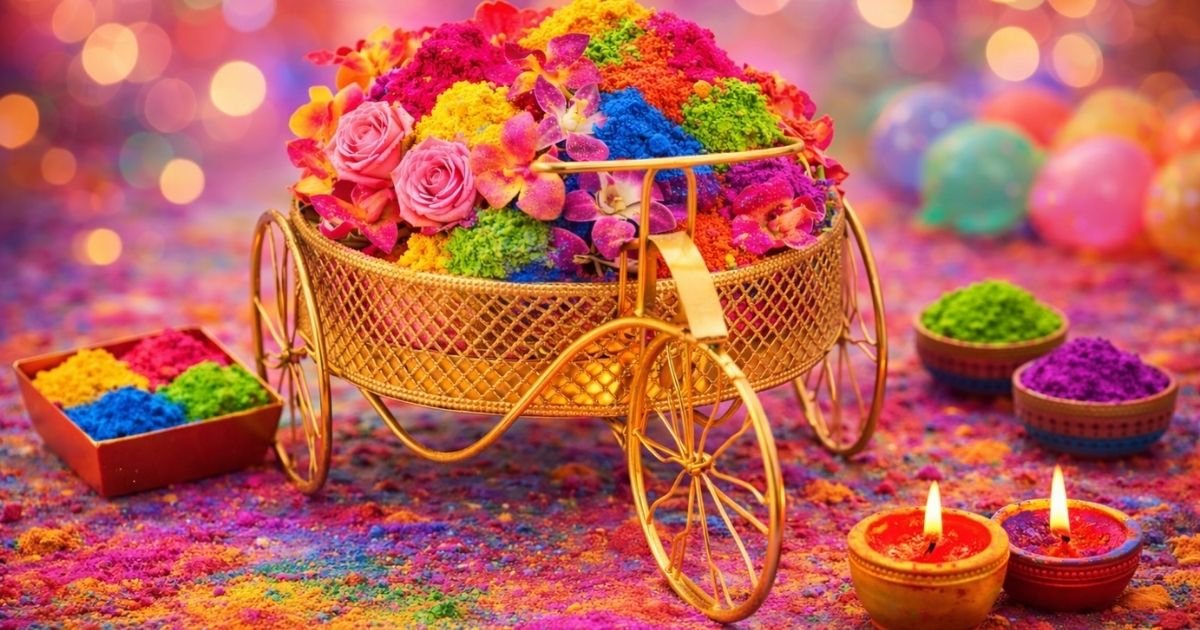 Holi Without the Mess Elegant Ways to Celebrate Colour at Home
