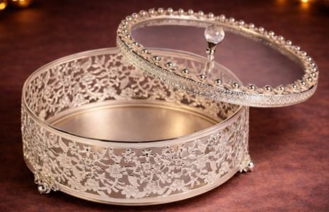 Dry fruit gift box for weddings festivals and family events - indian artisans