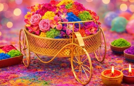 Holi Without the Mess Elegant Ways to Celebrate Colour at Home