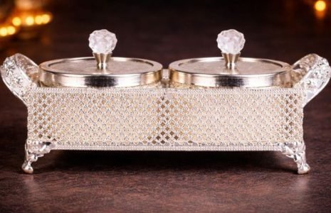 Home decor trays for accenting console and side tables