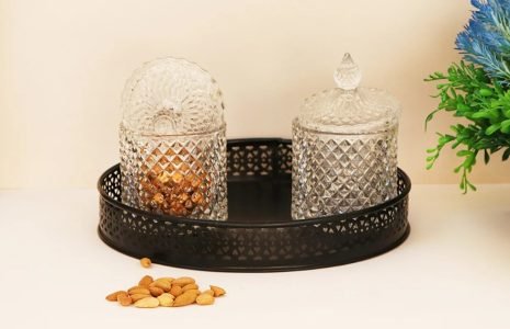 Indian Artisans Karigary-Accent Trays