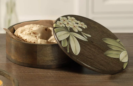 How Can we Use Roti Box With Dinnerware , indian artisans